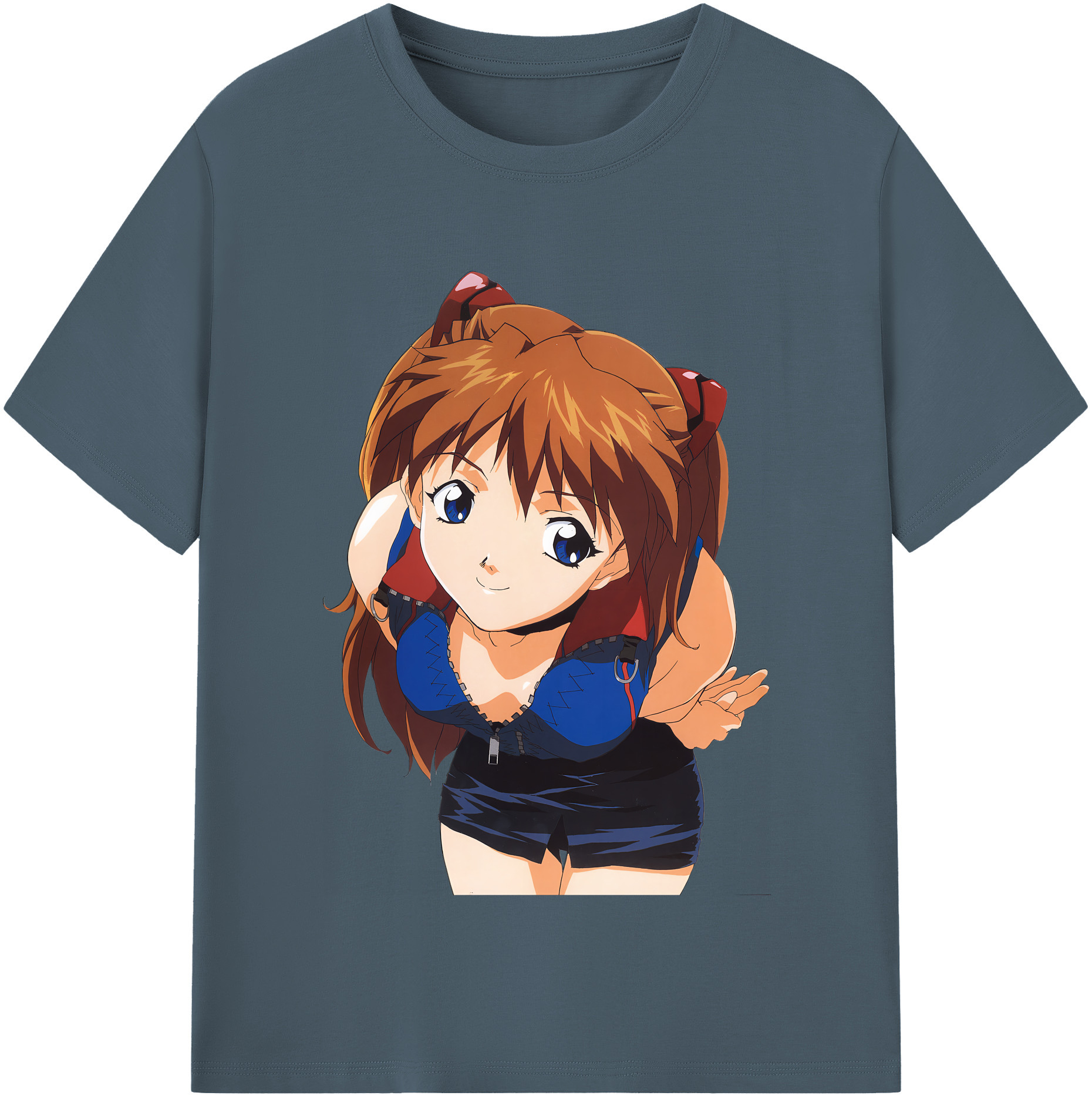（画像用） EVA 新世紀エヴァンゲリオン 綿100％半袖Tシャツ（フロントプリント）